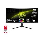 Màn hình gaming MSI MAG 342CQR E2 (34in / VA / WQHD / 180Hz / 1ms)