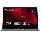 Màn hình di động Viewsonic TD1655 (15.6inch/FHD/IPS/6.5ms/60Hz/250nits/MiniHDMI+USBTypeC+Audio/15000hrs/Touch)