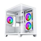 VỎ CASE XIGMATEK PANO M NANO ARTIC 3GF EN45530 (MATX, Màu Trắng, 3 Fan)